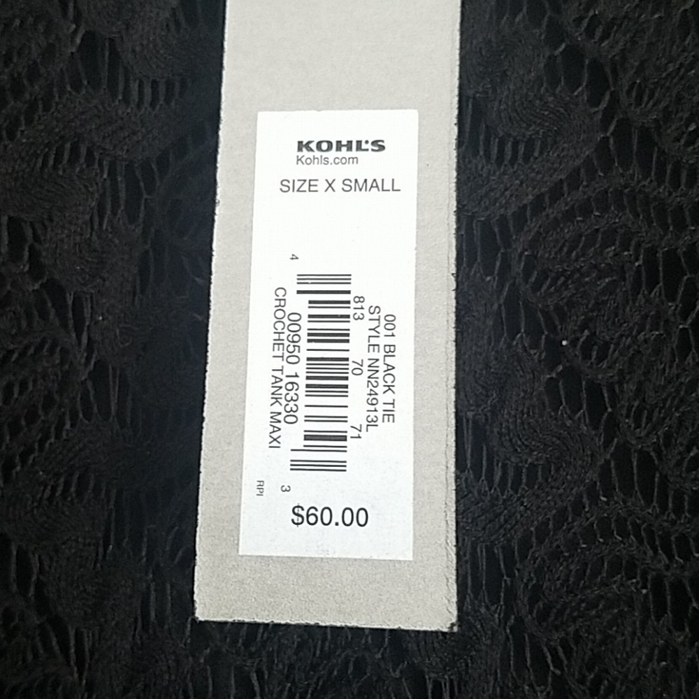 🆕️ Apt. 9 " Black Tie" Dress Size XS - Picture 5 of 5